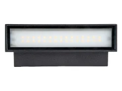 Aplique de Pared Exterior LED 11W Aluminio Iluminación Doble Cara Carinae 3000K Blanco Cálido