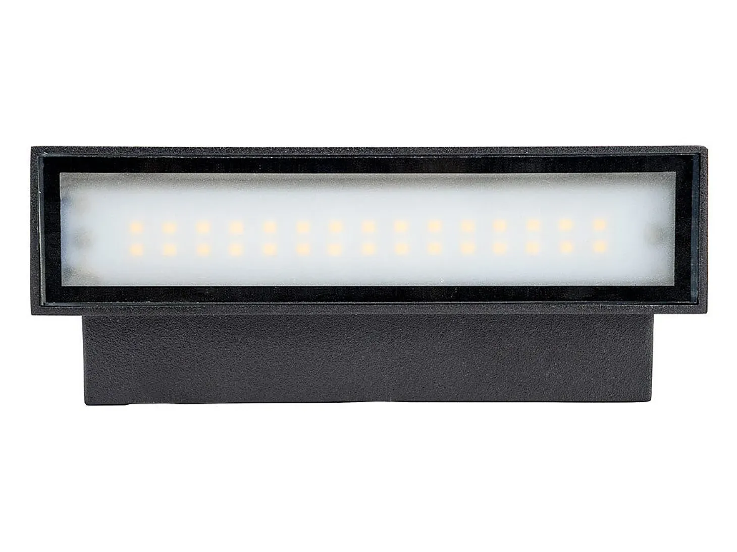 Aplique de Pared Exterior LED 11W Aluminio Iluminación Doble Cara Carinae 3000K Blanco Cálido