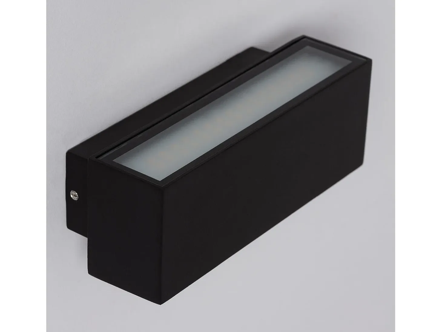 Aplique de Pared Exterior LED 11W Aluminio Iluminación Doble Cara Carinae 3000K Blanco Cálido