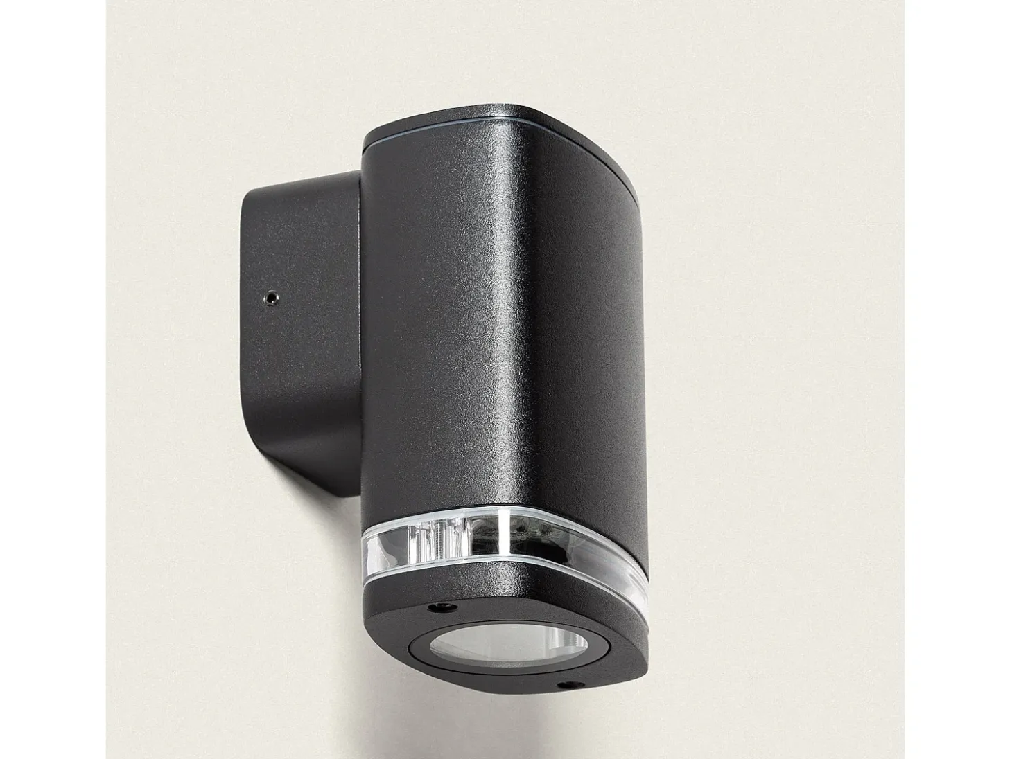 Aplique de Pared Exterior Ranedux Negro