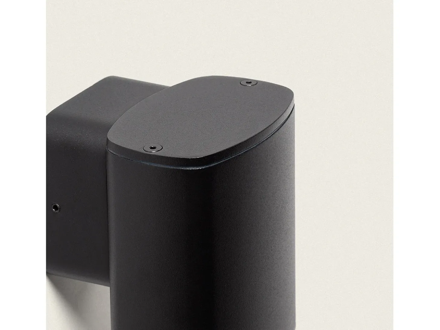 Aplique de Pared Exterior Ranedux Negro