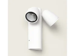 Aplique de Pared Exterior LED 12W Aluminio Abel Dos Focos Blanco
