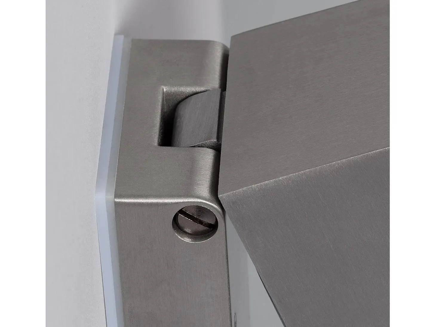 Aplique de Pared Exterior Aluminio Cuadrado Onuba Plateado