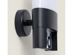 Aplique de Pared Exterior LED 10W Aluminio para Numeración de Vivienda Mulham Negro