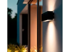 Aplique de Pared Exterior LED 11W Aluminio Iluminación Doble Cara Carinae 4000K Blanco Neutro