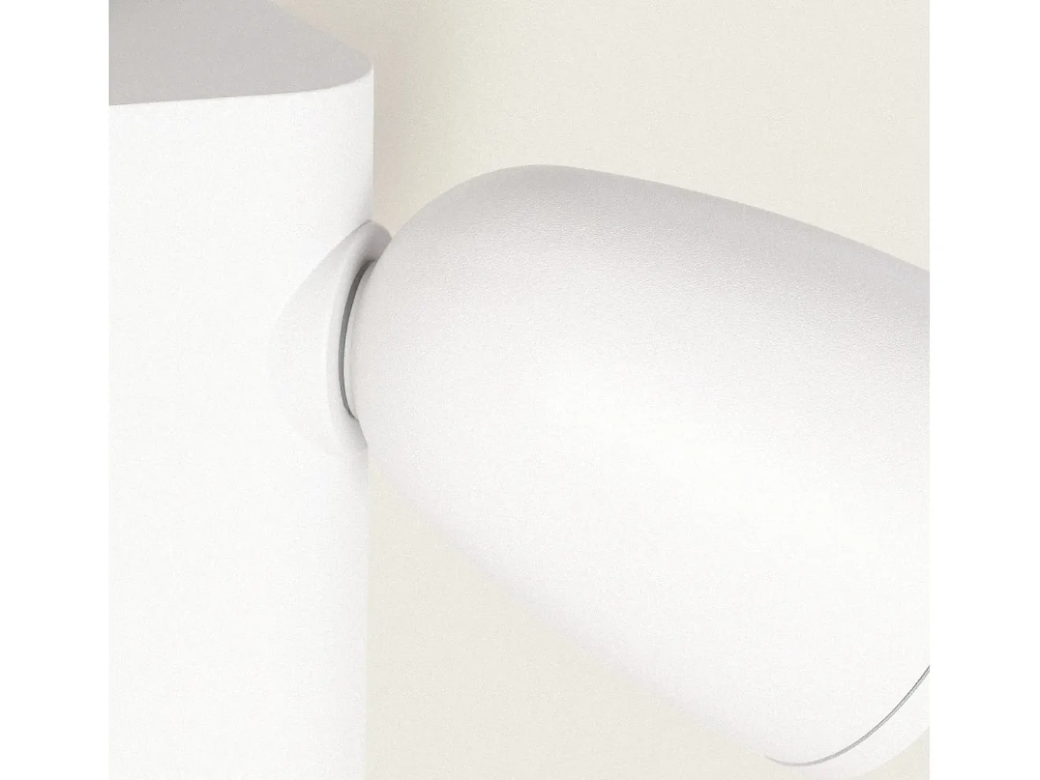 Aplique de Pared Exterior LED 6W Aluminio con Detector de Movimiento Abel Blanco