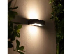 Aplique de Pared Exterior LED 9W Iluminación Doble Cara Galeo 3000K Blanco Cálido