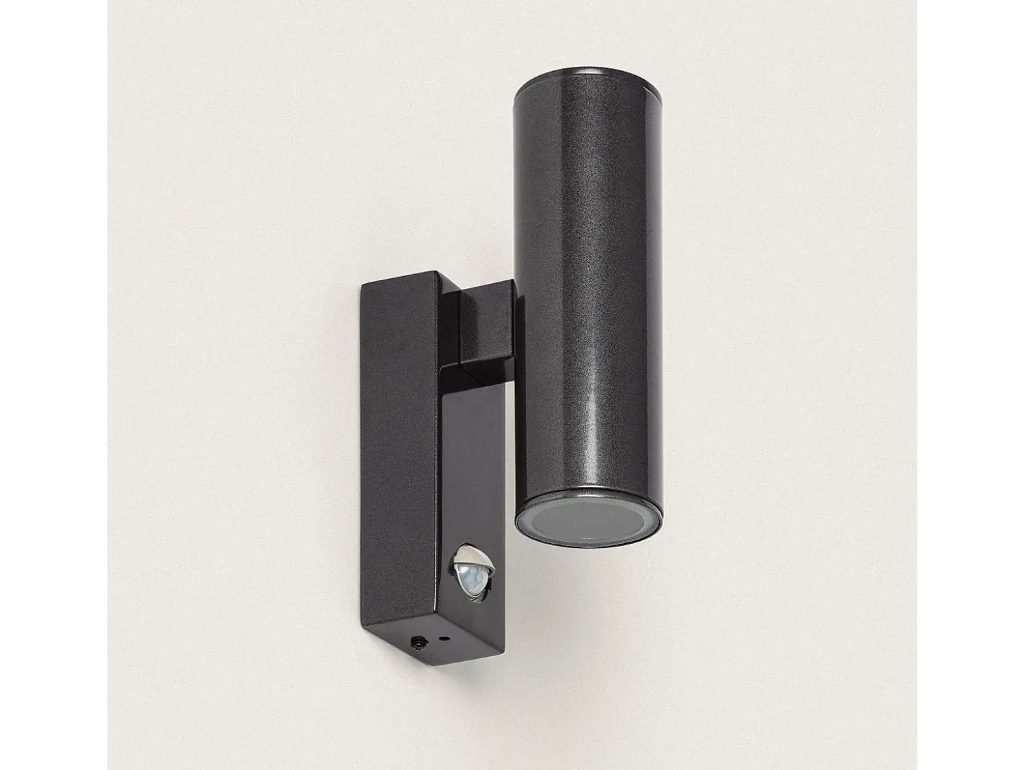 Aplique de Pared Exterior Acero Inoxidable con Sensor PIR Pimlico Antracita