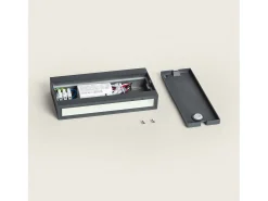 Aplique de Pared Exterior LED 10W Aluminio Iluminación Doble Cara CCT Seleccionable Brooky M Antracita