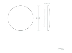 Aplique de Pared Exterior LED 10W Aluminio CCT Seleccionable Blekkom S Antracita
