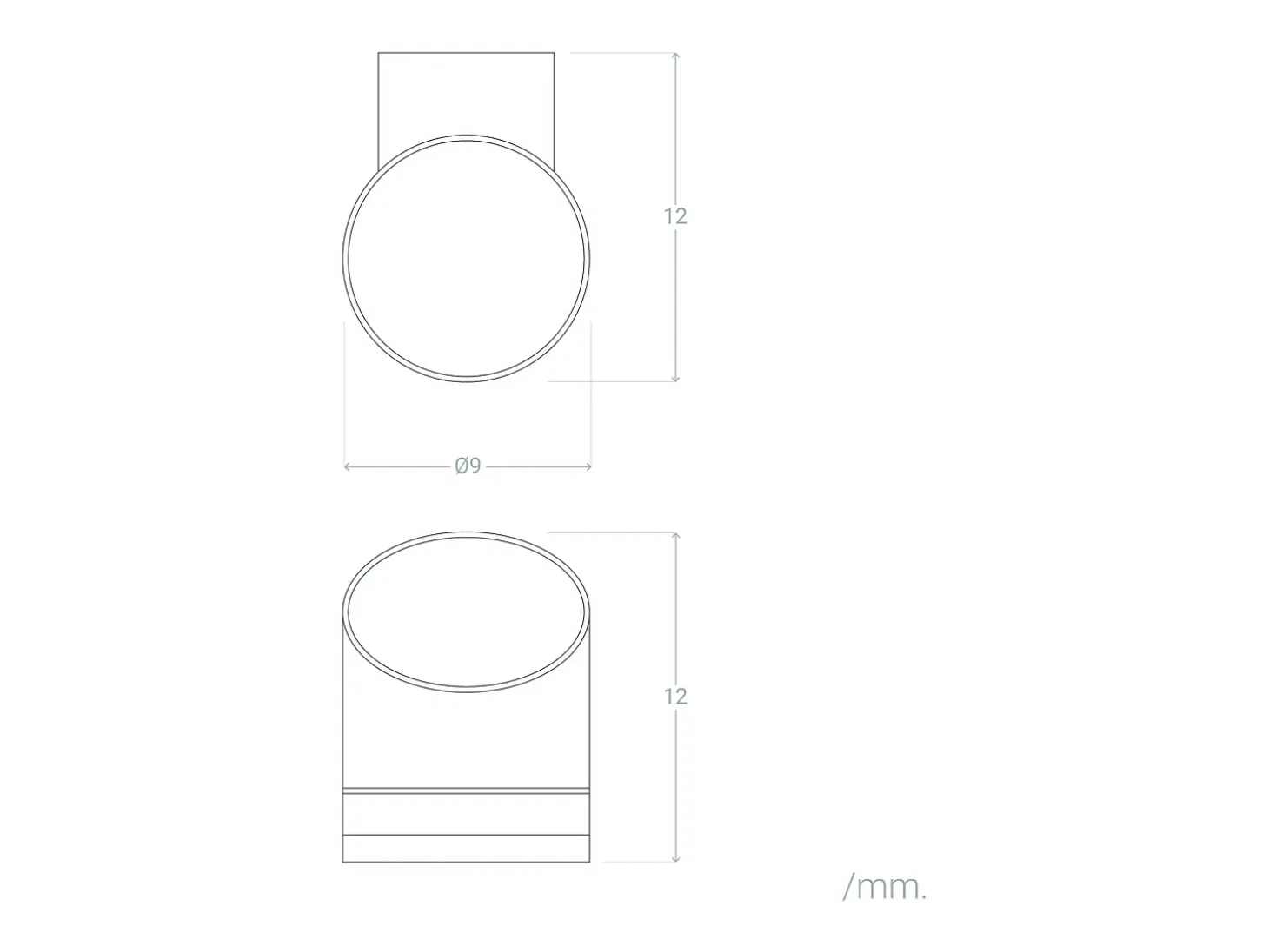 Aplique de Pared Exterior Solar LED Aluminio Eddan Negro