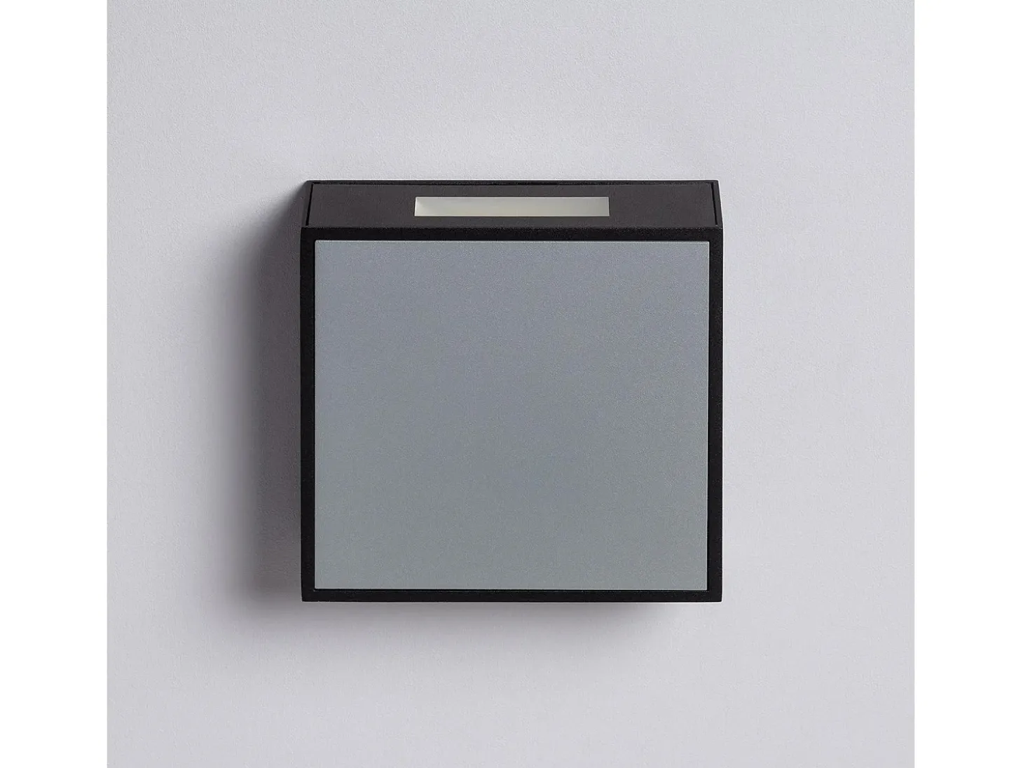 Aplique de Pared Exterior LED 6W Aluminio Roma Gris 3000K Blanco Cálido