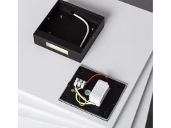 Aplique de Pared Exterior LED 6W Aluminio Roma Gris 3000K Blanco Cálido