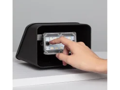 Aplique de Pared Exterior Solar LED de Aluminio con Detector de Movimiento Radar Namib 4000K Blanco Neutro
