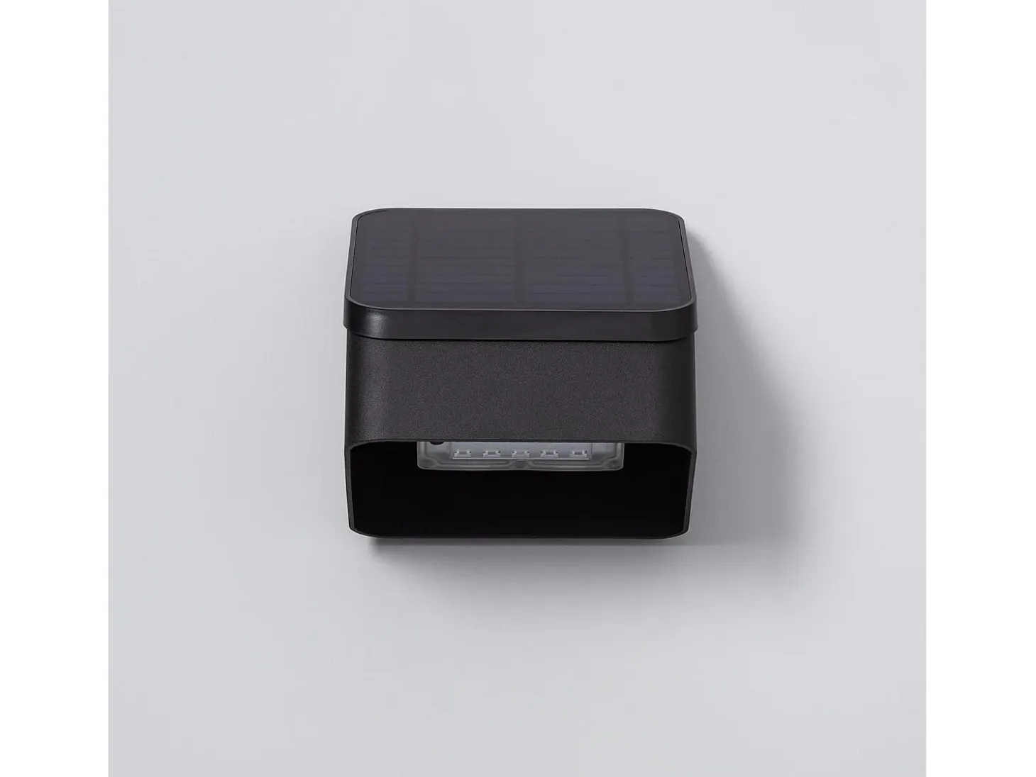 Aplique de Pared Exterior Solar LED de Aluminio con Detector de Movimiento Radar Namib 4000K Blanco Neutro