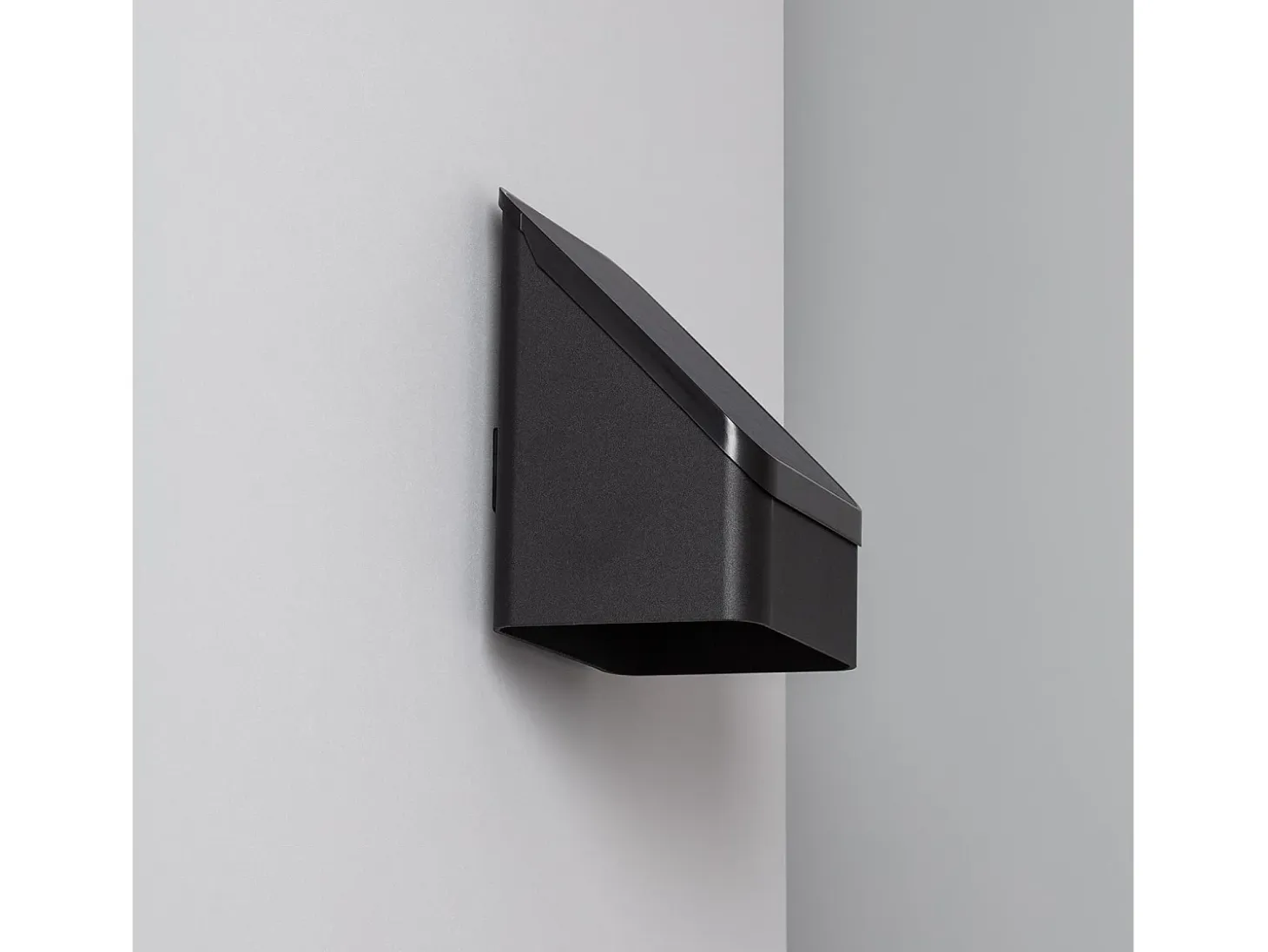 Aplique de Pared Exterior Solar LED de Aluminio con Detector de Movimiento Radar Namib 4000K Blanco Neutro