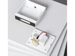 Aplique de Pared Exterior LED 6W de Aluminio Roma Negro 3000K Blanco Cálido