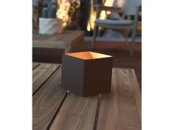 Aplique de pared LED Beneito Faure Lek Sensor con sensor de movimiento, 6 W, 3000 K, carga USB-C, IP54 - Lámpara de techo blanca