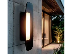 Aplique de Pared LED CCT Seleccionable 6W Rook Negro Negro