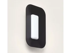 Aplique de Pared LED CCT Seleccionable 6W Rook Negro Negro