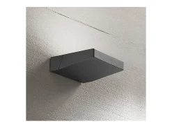 Aplique de pared LED Giro - 14 W, 3000 K, regulable 340°, 1120 lm, IP54, 15 x 5 x 16 cm, antracita - Perenz