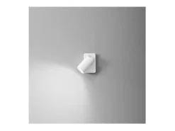 Aplique de pared LED ODDY orientable redondo Blanco 1xGu10 Perenz
