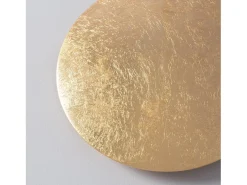 Aplique de Pared LED 18W de Aluminio Iris Dorado 3000K Blanco Cálido
