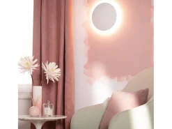 Aplique de Pared LED 18W de Aluminio Iris Blanco 3000K Blanco Cálido