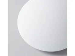 Aplique de Pared LED 18W de Aluminio Iris Blanco 3000K Blanco Cálido