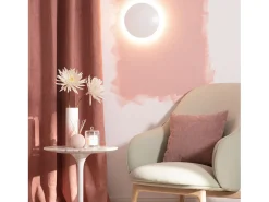 Aplique de Pared LED 18W de Aluminio Iris Blanco 3000K Blanco Cálido