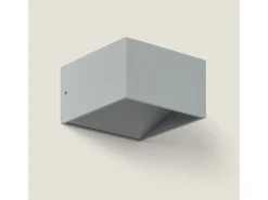 Aplique de Pared LED 6W de Aluminio Iluminación Doble Cara Lico Gris Claro 3000K Blanco Cálido