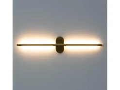 Aplique de Pared LED 11W de Metal InterLight Dorado