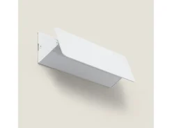 Aplique de Pared LED 10W de Aluminio Temis Blanco 3000K Blanco Cálido