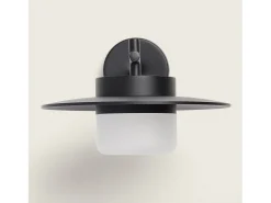 Aplique de Pared LED 6W Exterior Aluminio Kaepp Negro