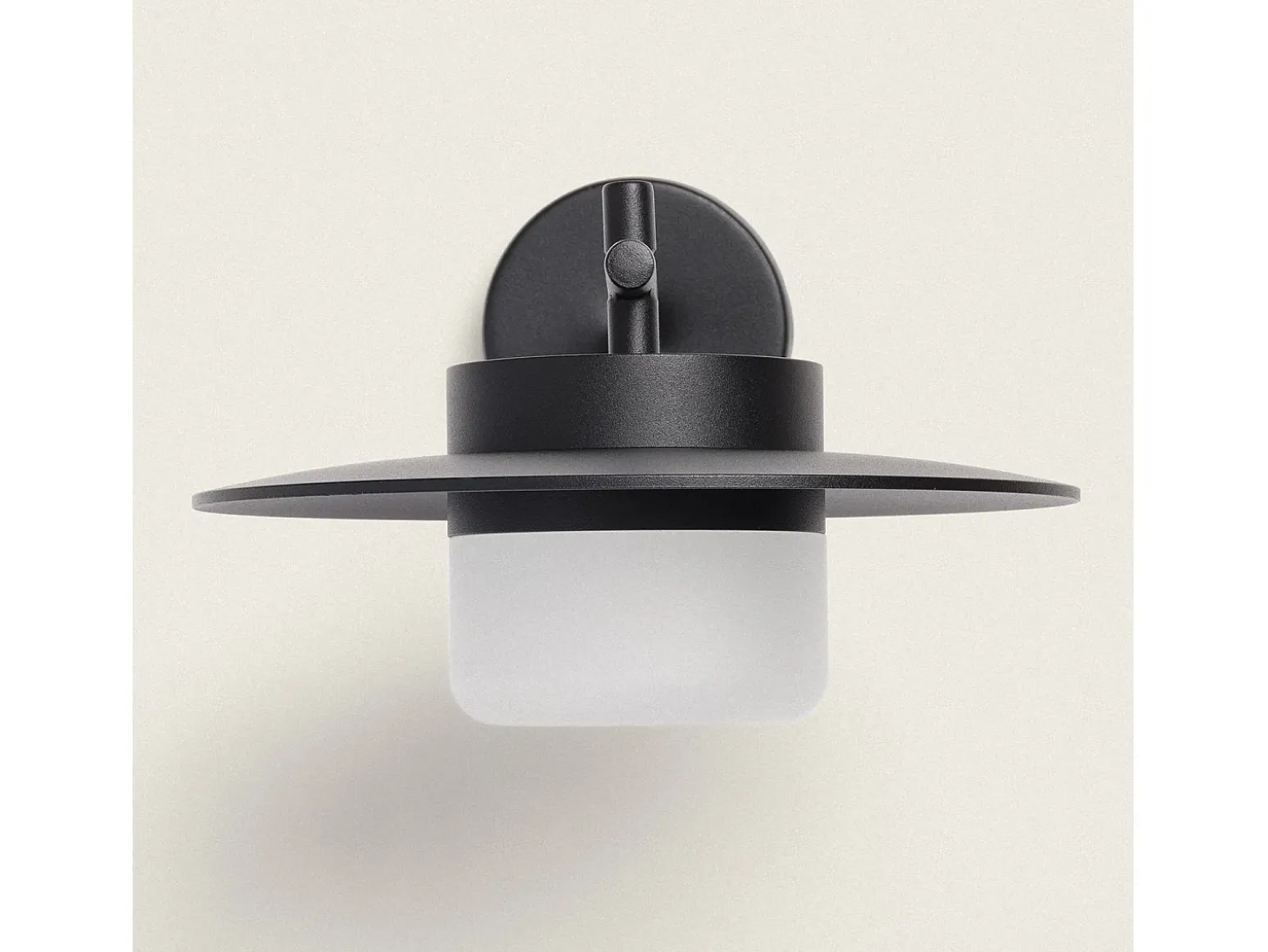 Aplique de Pared LED 6W Exterior Aluminio Kaepp Negro