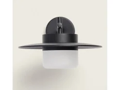 Aplique de Pared LED 6W Exterior Aluminio Kaepp Negro