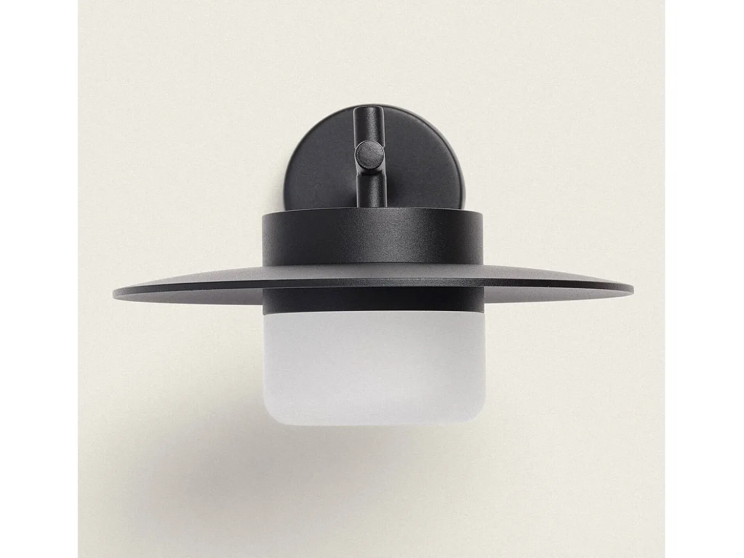 Aplique de Pared LED 6W Exterior Aluminio Kaepp Negro