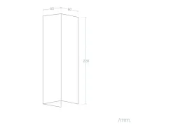 Aplique de Pared LED 12W Metal Columbus S Plateado