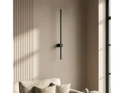 Aplique de Pared Lineal LED 15W de Metal Big DeLux Negro