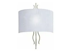 Aplique de pared modelo Dalia acabado cuero 43 cm(alto) 26.5 cm(ancho) 13 cm(largo)