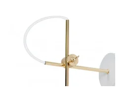 Aplique de pared modelo Manus acabado blanco. 37 cm(alto)10 cm(ancho)33 cm(largo)