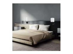 Aplique de pared modelo Oregon acabado negro, 20cm(ancho) 25cm(fondo) 36cm(alto).