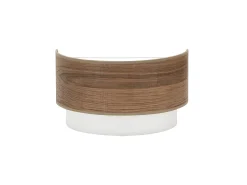 Aplique De Pared Myriam Color Madera Oscura
