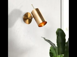Aplique de pared orientable acabado en oro ALICE - Diseño moderno y elegante
