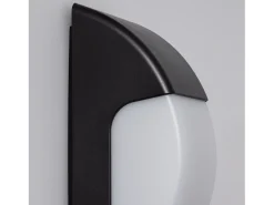 Aplique de Pared para Exterior Titus Negro