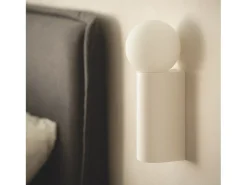 Aplique de Pared Yeso Bloky Blanco