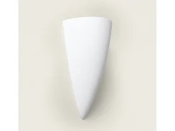 Aplique de Pared Yeso Dupmy Torch Blanco