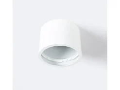 Aplique de Techo Aluminio Onuba para Bombilla LED GU10 AR111 Blanco