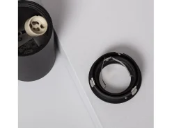 Aplique de Techo Aluminio Cuarzo Negro Negro