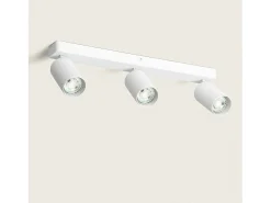 Aplique de Techo Aluminio Breixo 3 Focos Bronce